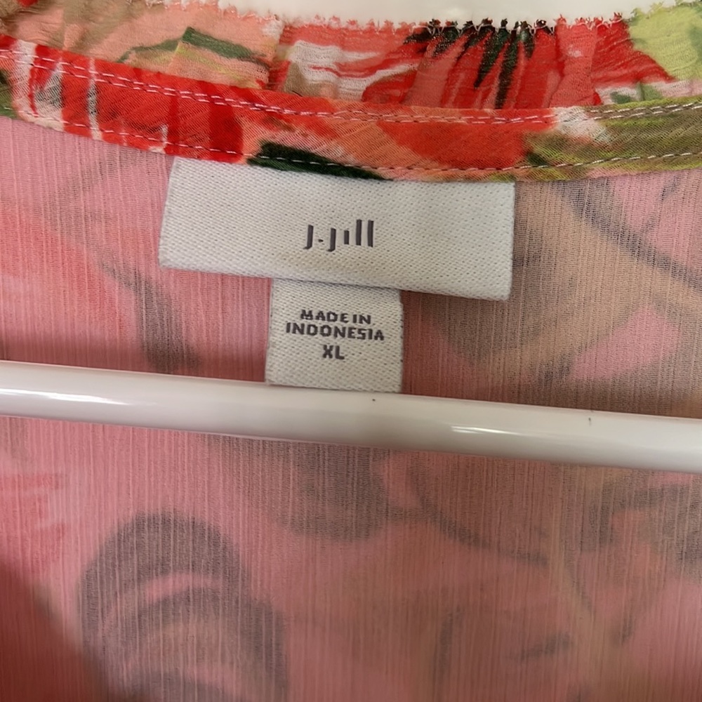 J.Jill tunic blouse. Size XL - Picture 2 of 2